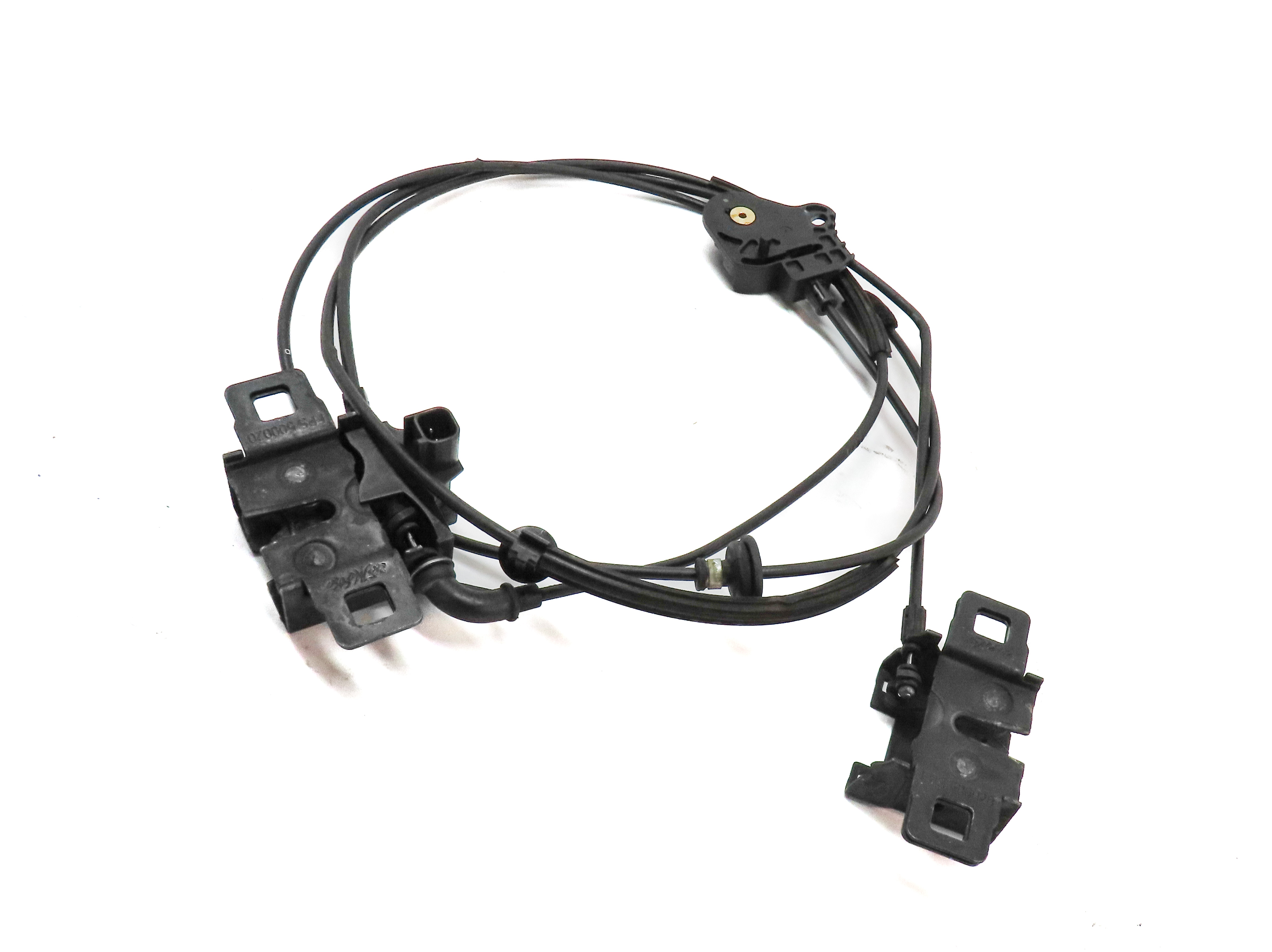2013 RANGE ROVER EVOQUE (L538) FRONT LEFT & RIGHT HOOD LID LOCK LATCH CABLE SET — exact item pictured